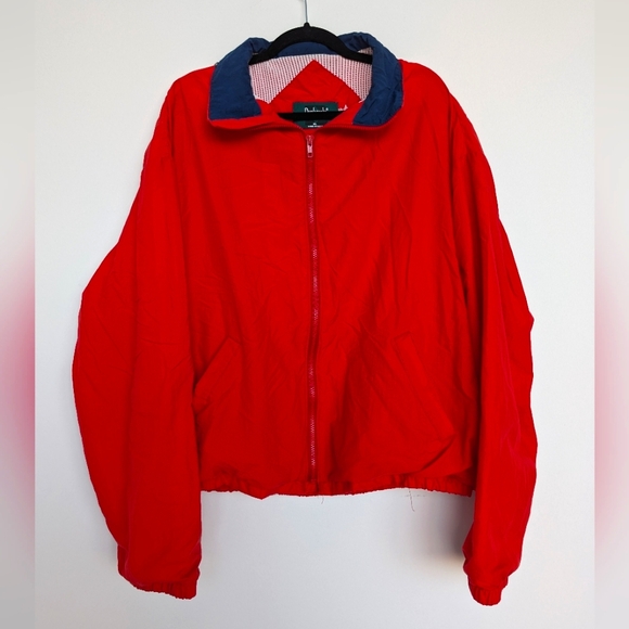 Dunbrooke Other - Vintage Dunbrooke Lightweight Fisherman Windbreaker Sz XL Front Zip Mesh Lined